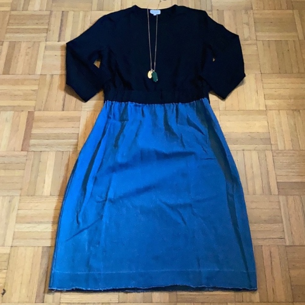 Chic Midi denim dress